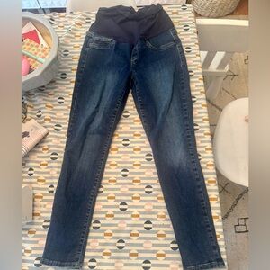 GAP Maternity Dark Blue Skinny Jeans